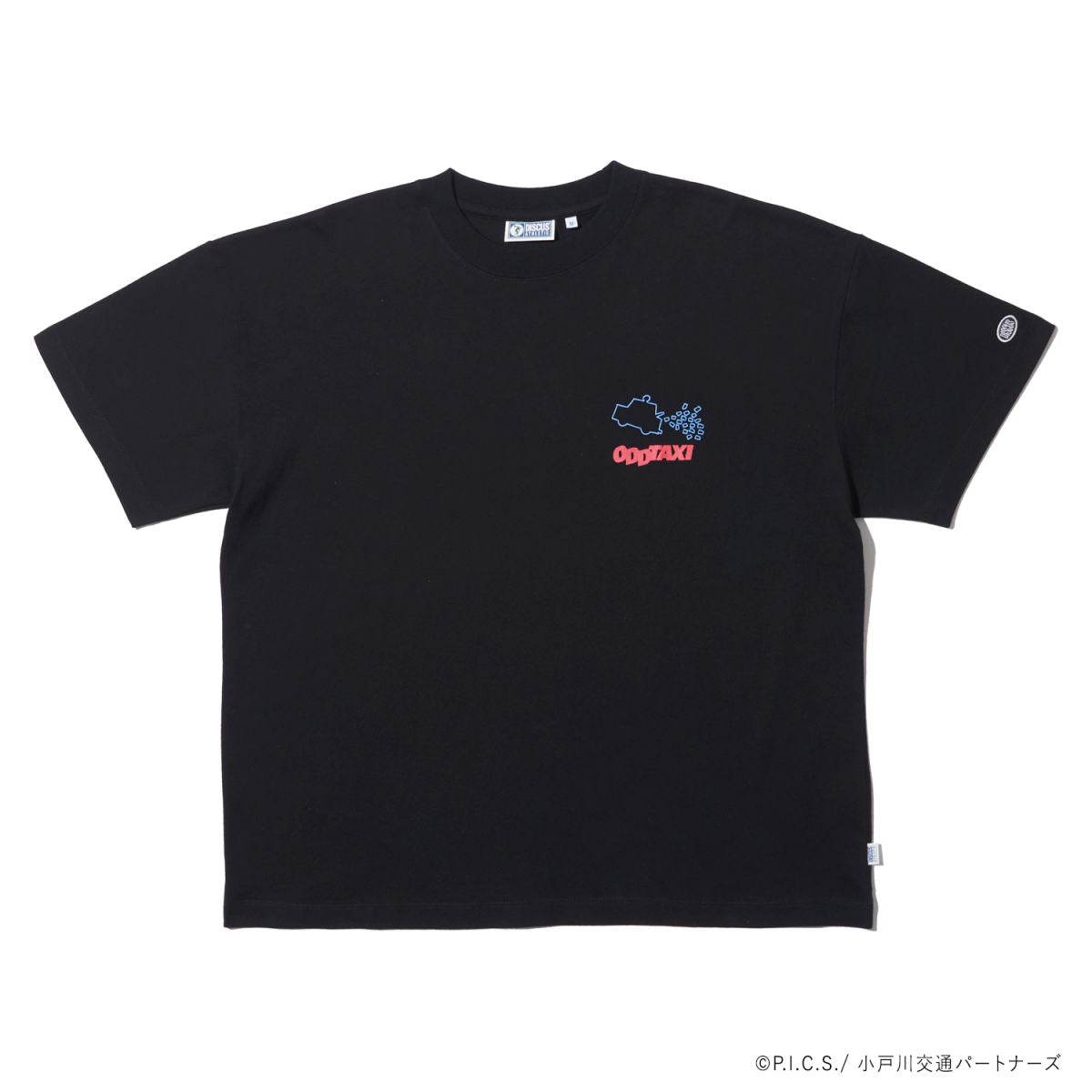 【ODDTAXI×DISCUSATHLETIC】バックプリントＴシャツ(4キャラクター)