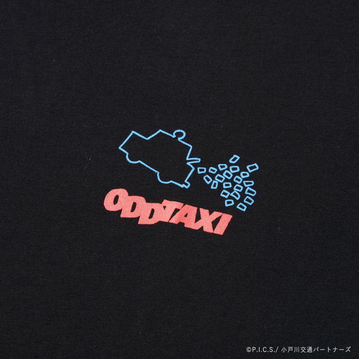 【ODDTAXI×DISCUSATHLETIC】バックプリントＴシャツ(4キャラクター)