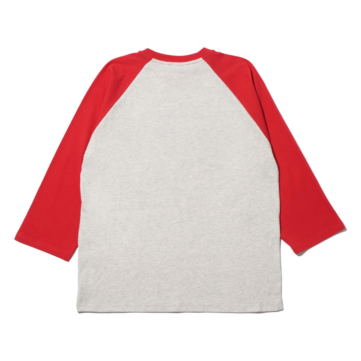 7分袖ラグラン プリントクルーＴシャツ